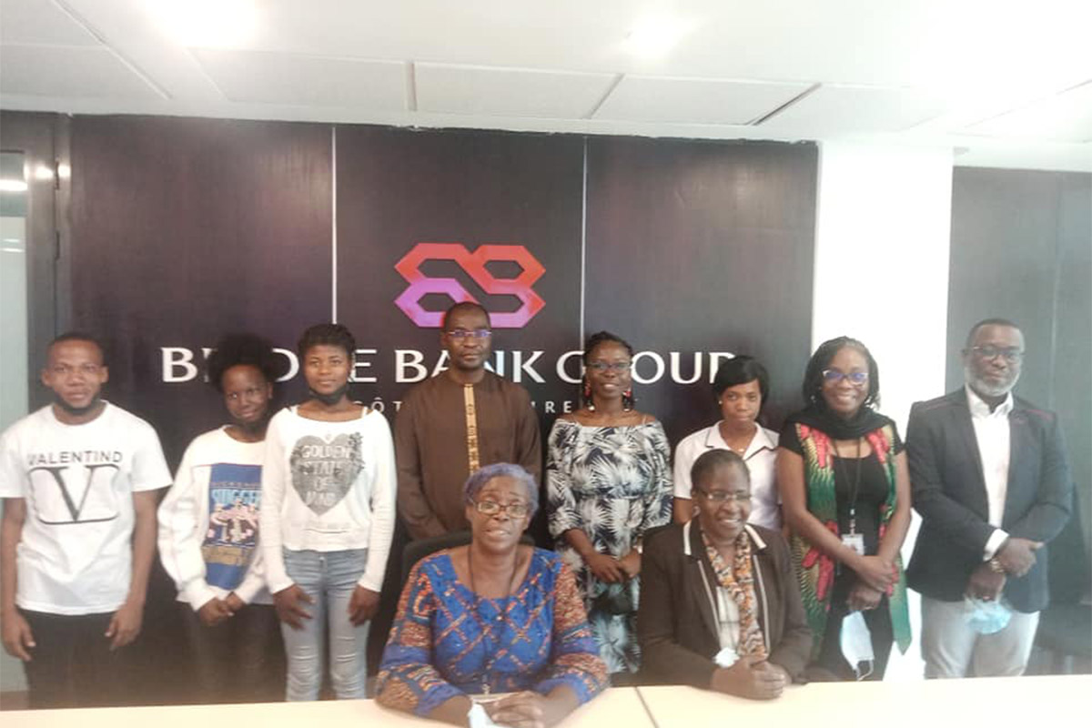 Présentation des pupilles au comité de direction de la Bridge Bank Group Côte d'Ivoire
